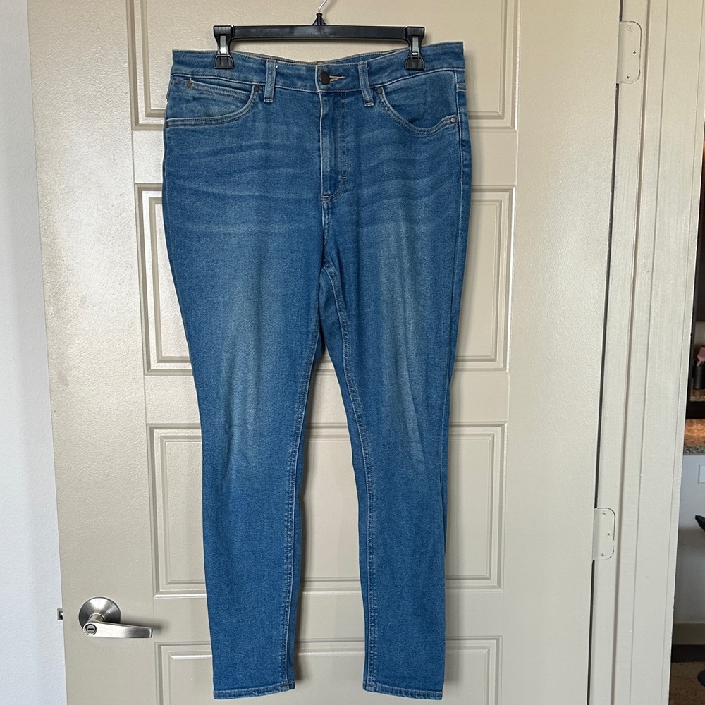 Women’s Blue Stretch Skinny Jeans